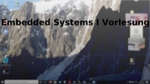 thumbnail of medium Embedded Systems I Vorlesung