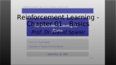 thumbnail of medium Reinforcement Learning - Chapter 01 - Basics