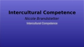 thumbnail of medium Intercultural Competence