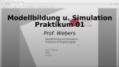 thumbnail of medium Modellbildung u. Simulation Praktikum 01