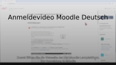 thumbnail of medium Anmeldevideo Moodle Deutsch